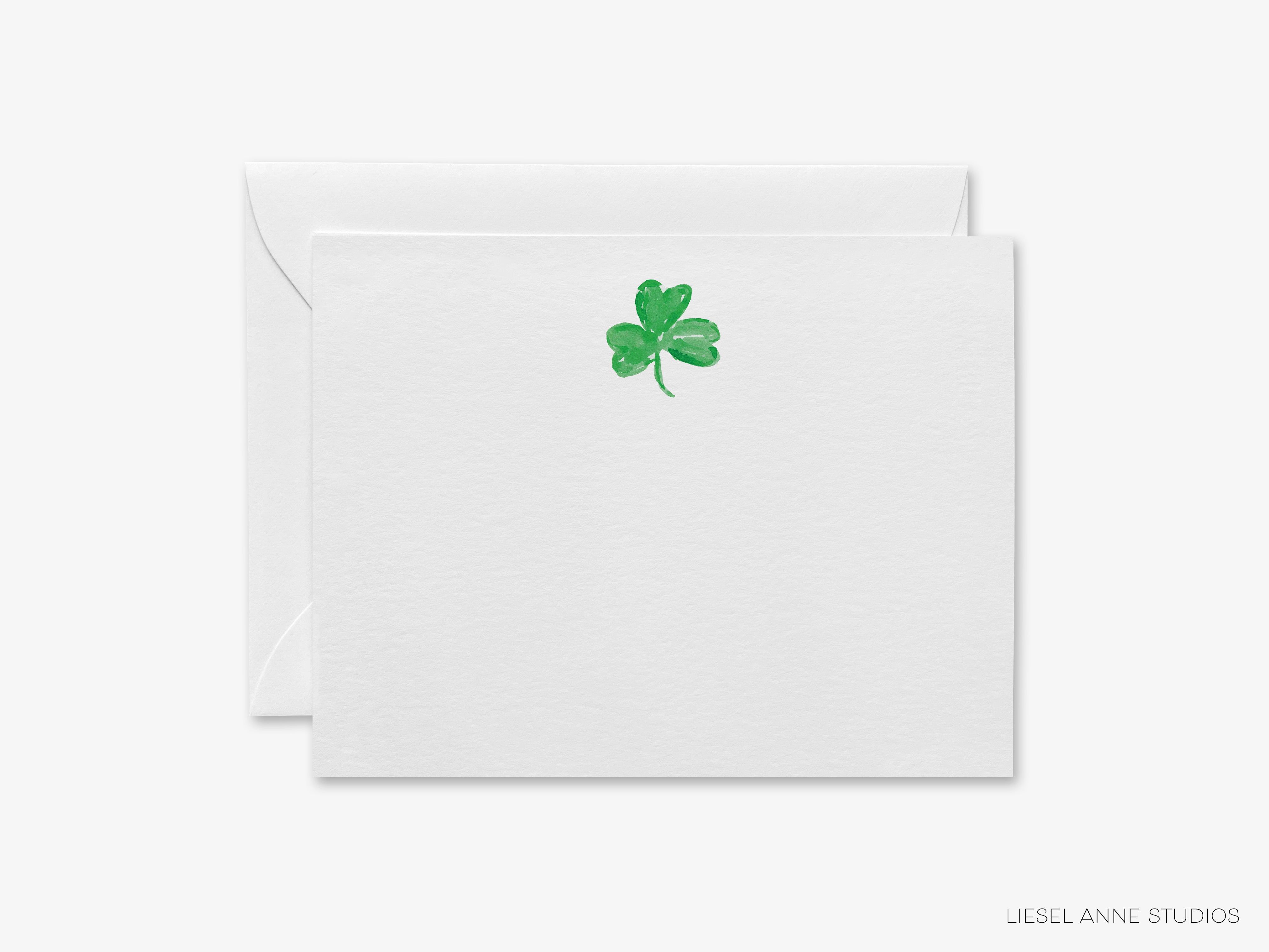 Personalized Shamrock Flat Notes