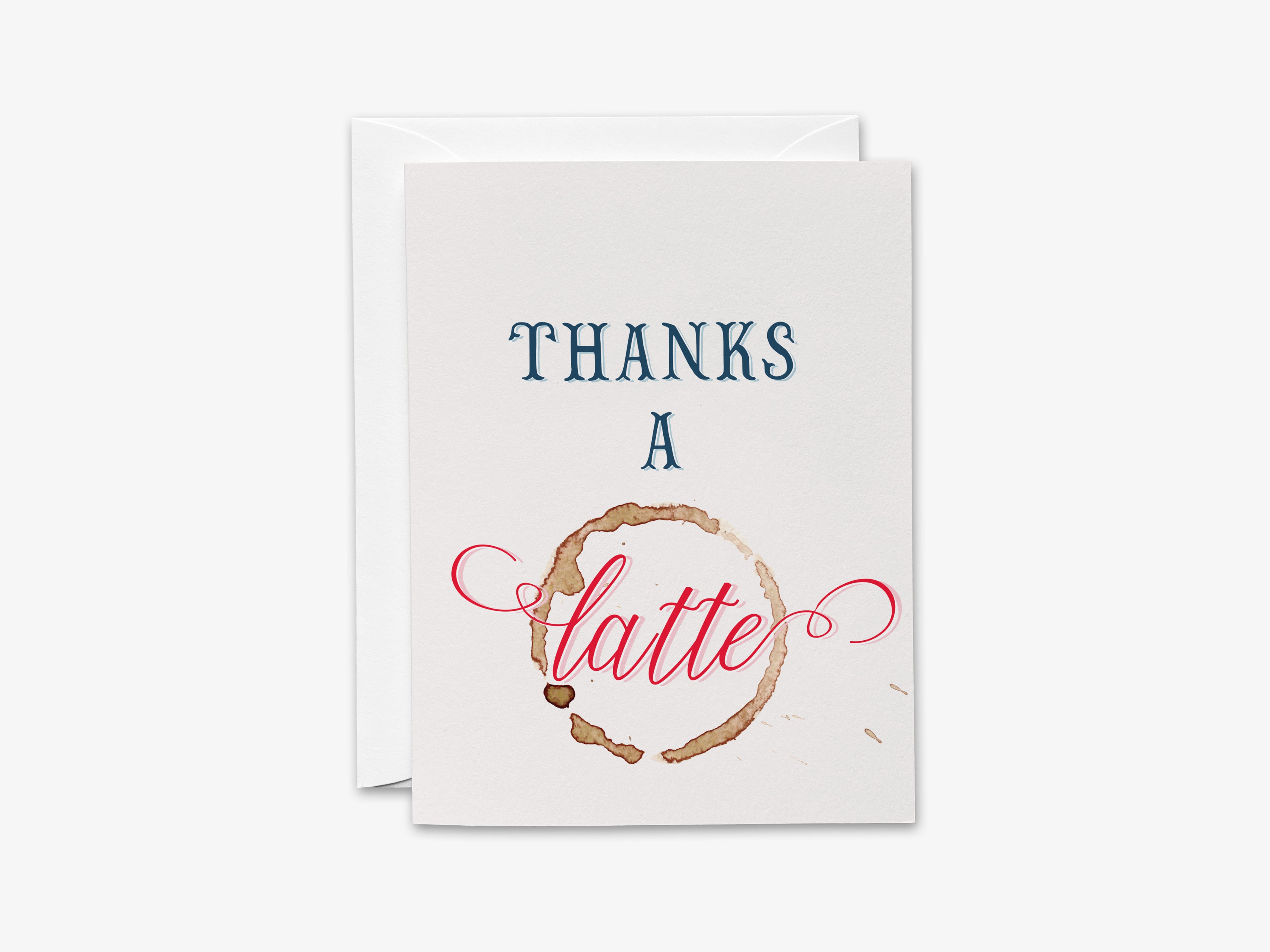 Thanks A Latte Card