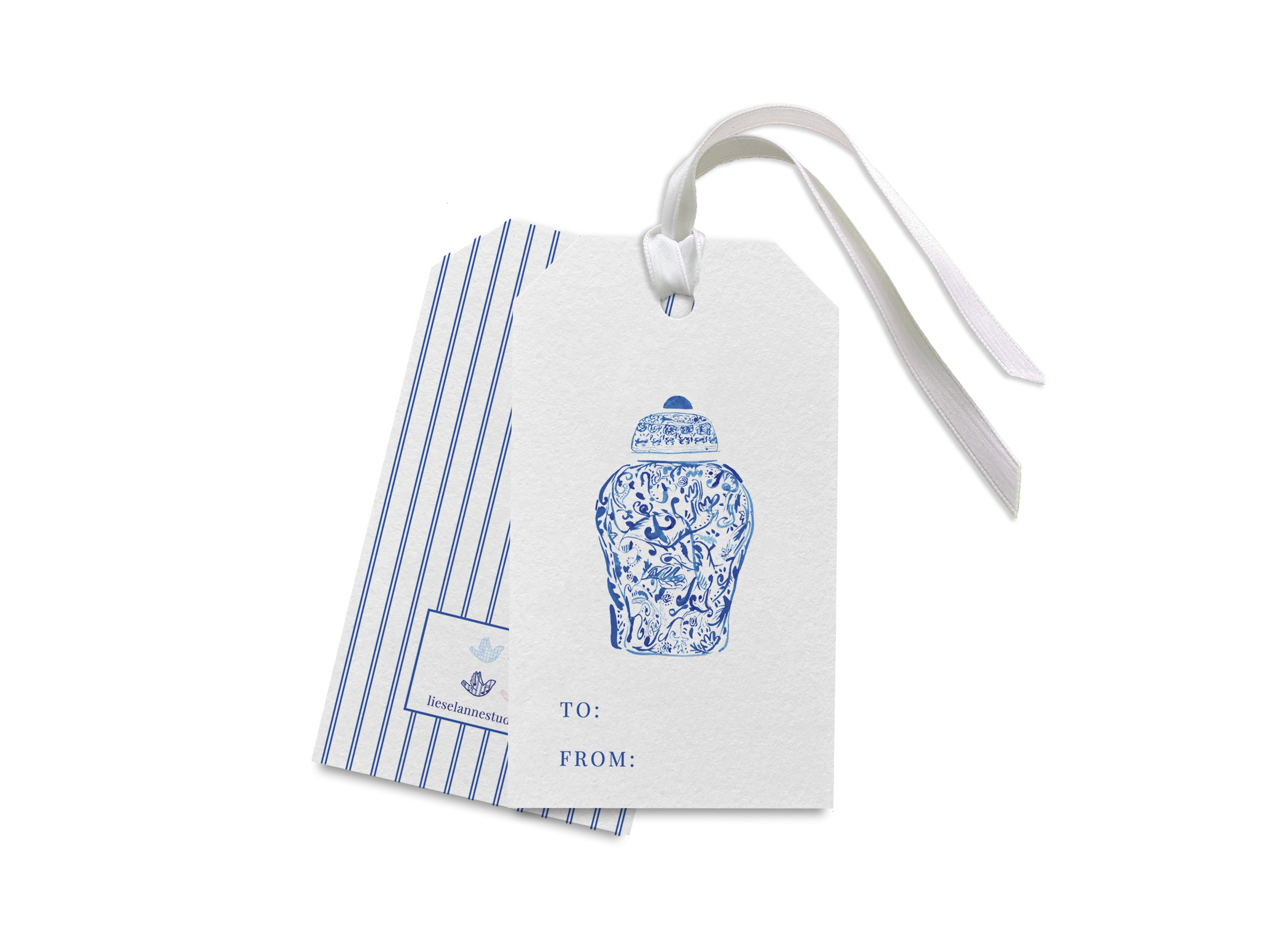 Ginger Jar Gift Tags [Set of 8]